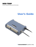 WEB-TEMP User`s Guide