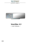 Smart Nav Mirror 4.3