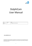 DolphiCam User Manual 1.3