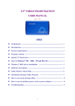 2.5” USB2.0 SMART BACKUP USER MANUAL