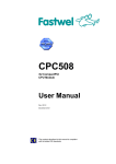CPC508 User Manual