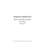 SuperConductor - Microsound International