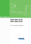 User Manual DSPC-8661-PCXE DSPC-8662-PCXE