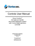 Control Manual for Zone Comfort