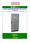 index automatic microprocessor control panel for stand