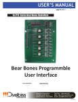 Bear Bones Programmble User Interface