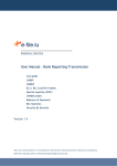 User Manual – Bank Reporting Transmission - e