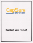 COMMUNITY Resident User Manual