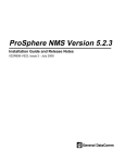 ProSphere NMS Version 5.2.3