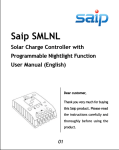 User manual SMLNL English