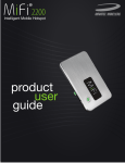 Novatel Wireless MiFi 2200 User Guide