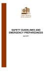 safety guidelines and emergency preparedness