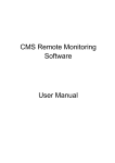 CMS Remote Monitoring Software User Manual