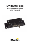 DVI Buffer Box & LCS Software user manual