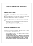 BioWave Hydro DI-9200 User Manual