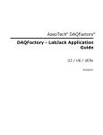 DAQFactory - LabJack Application Guide