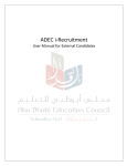 ADEC Applicant User Manual