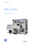 ÄKTAcrossflow - GE Healthcare Life Sciences