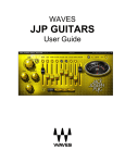 JJP Guitars User Manual