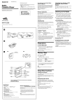 Sony-WMFX290 - Manuals, Specs & Warranty