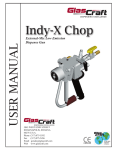 23575-00 INDY-X Chopper Gun User Manual