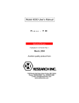 DryIR 6030 User Manual - Precision Control Systems, Inc.