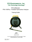 PHA-100Plus - Total Petroleum Hydrocarbon (TPH) and BTEX