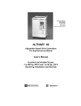 User`s Manual for ALTIVAR 66 AC Drives