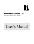 KRAMER ELECTRONICS, LTD.