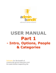 Admin Bandit User Manual Sept 09 Part 1-1v7