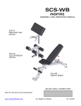 scs-wb manual - Inspire Fitness