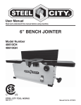 6” BENCH JOINTER User Manual