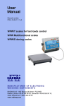WPW & WPW/D User manual
