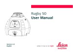 the Rugby 50 User Manual.