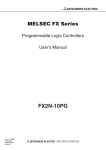 FX2N-10PG USER`S MANUAL