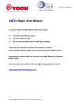 pab® Basic User Manual - Pressure Air Biofeedback