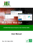 iRIS-2400 Web GUI - ICP Deutschland GmbH