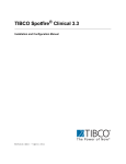 TIBCO Spotfire Clinical 3.3 - TIBCO Product Documentation