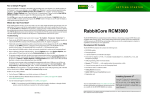 RabbitCore RCM3900 Getting Started Guide