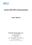 Tracker-005 GPS Tracking System