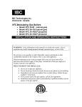 Installation Manual - IBC Better Boilers