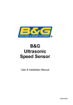 B&G Ultrasonic Speed Sensor - Chicago Marine Electronics