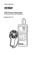 User`s Manual - Extech Instruments