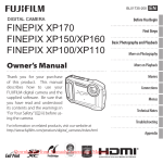 Fujifilm FinePix XP170 User`s Manual