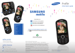 Samsung Profile User Guide