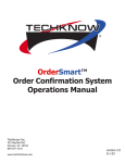 Techknow Manual - Retail Data Systems of Wisconsin