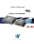 User Manual Camera Link Repeater