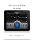 Harmony Voice user manual - VirSyn Software Synthesizer