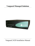 Vanguard 242D Installation Guide