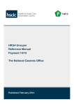 HRG4 Grouper Reference Manual Payment 14/15 The National